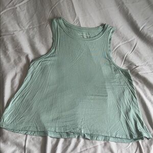 American Eagle Outfitters Light Green Tank Top